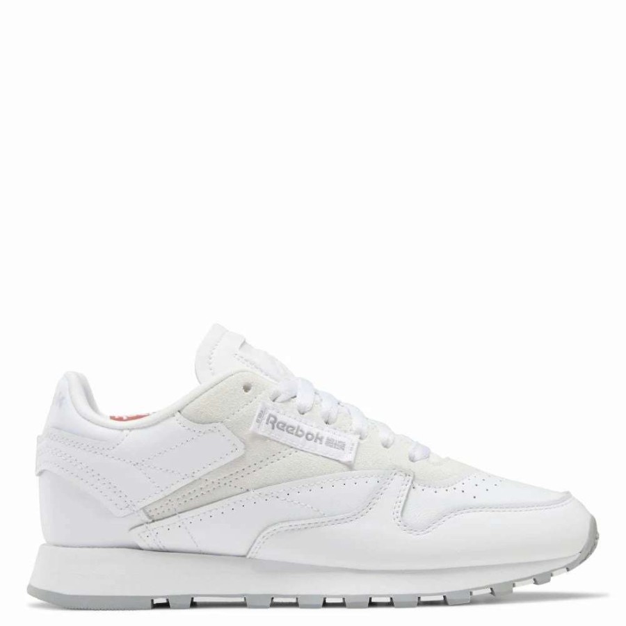 Low Top * | Reebok Women'S Classic Leather In Ftwr White/Pure Grey 4/Rhodonite