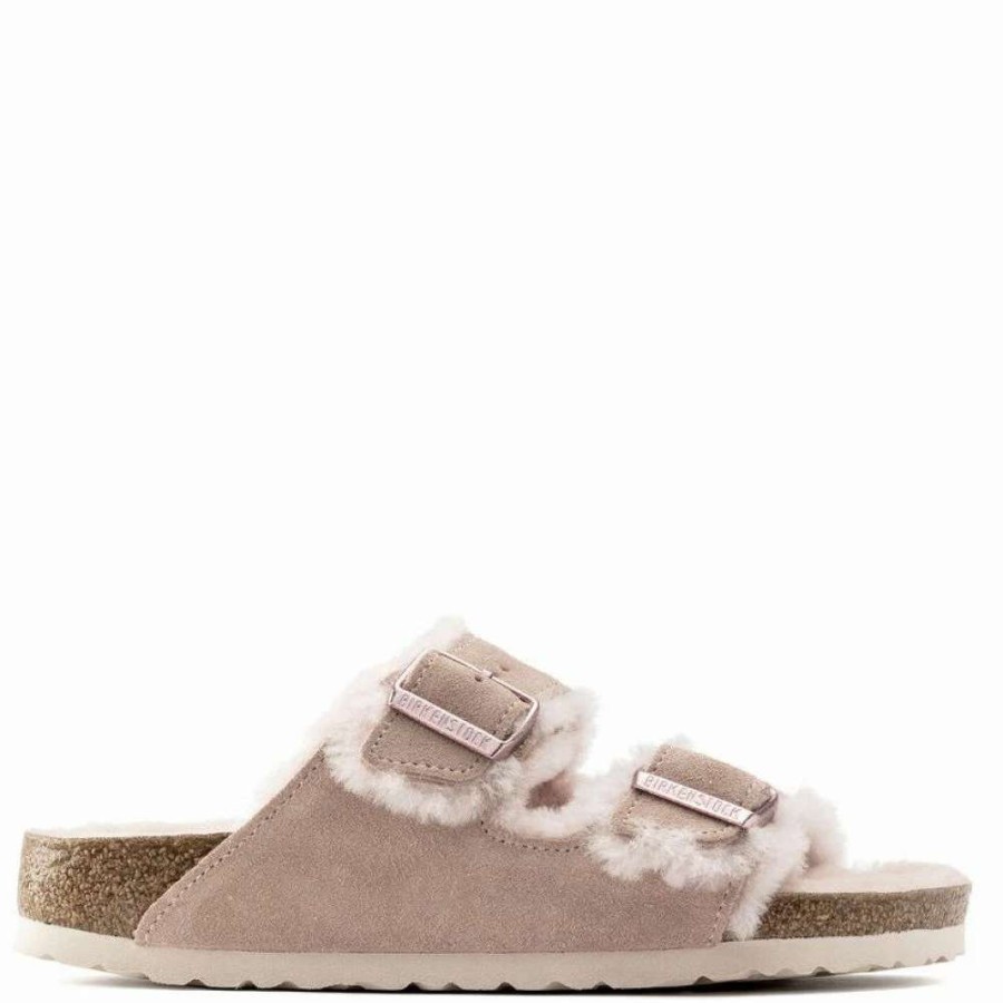 Outdoor * | Birkenstock Women'S Arizona Shearling In Light Rose